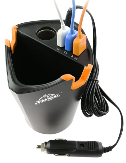 Armour All DC/USB Cup Holder Charger