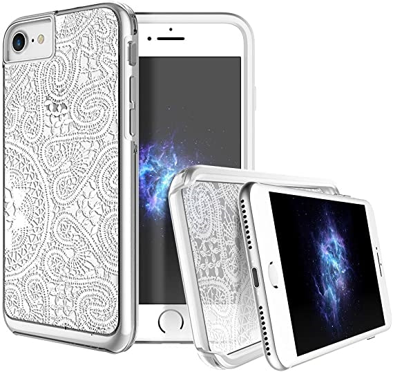 Prodigee Show Case for iPhone 7/6S/6 (Lace White)