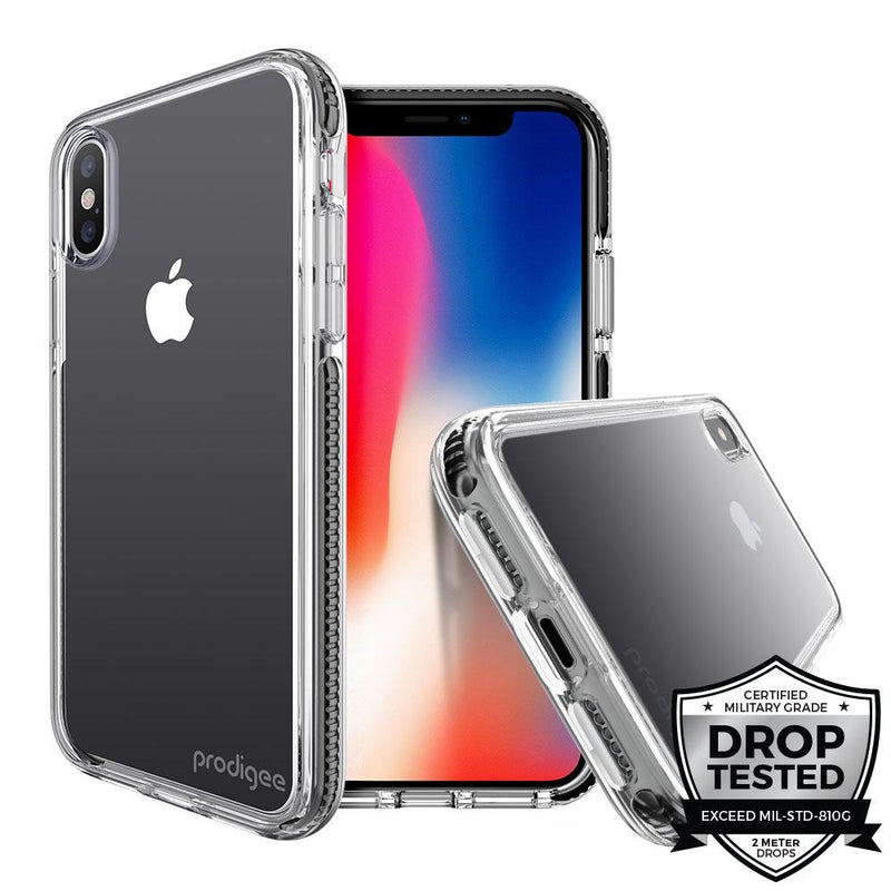 Prodigee Safetee Steel for iPhone XS Max (Black)