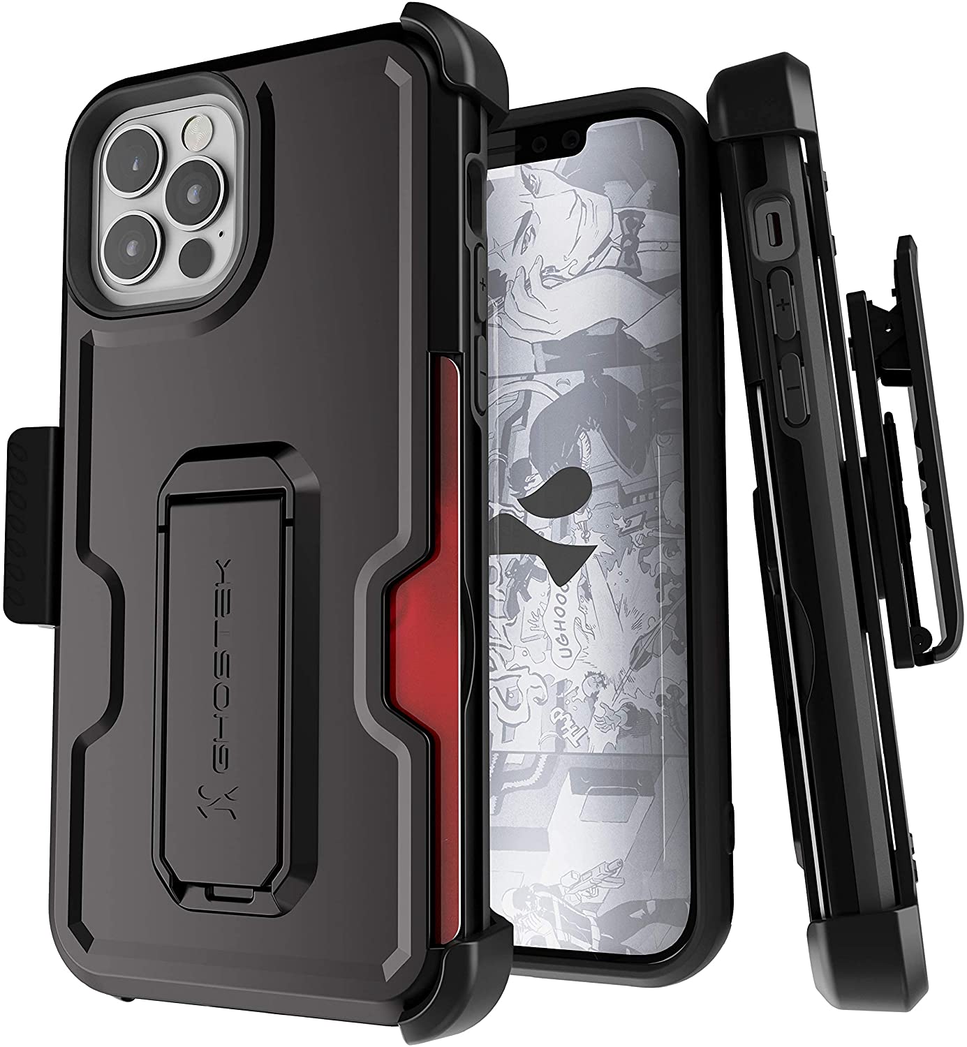 Ghostek Iron Armor 3 Case for iPhone 12 Pro Max (Black)