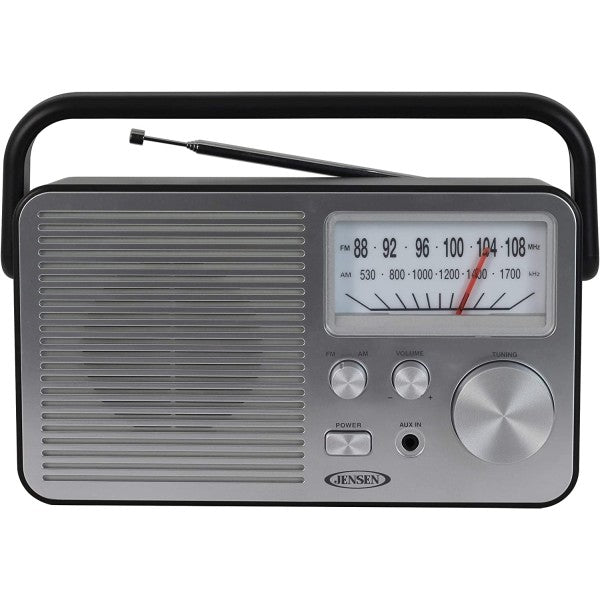JENSEN MR-750 Portable AM/FM Radio (Black)