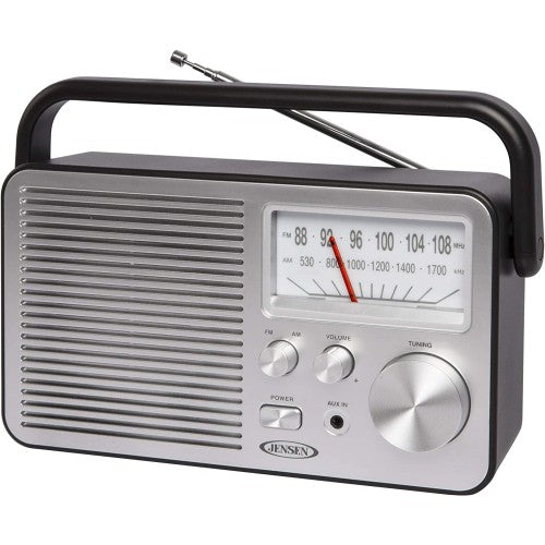 JENSEN MR-750 Portable AM/FM Radio (Black)