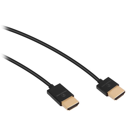Pearstone HDA-A510UTB Active Ultra-Thin High-Speed HDMI Cable with Ethernet (Black, 10')