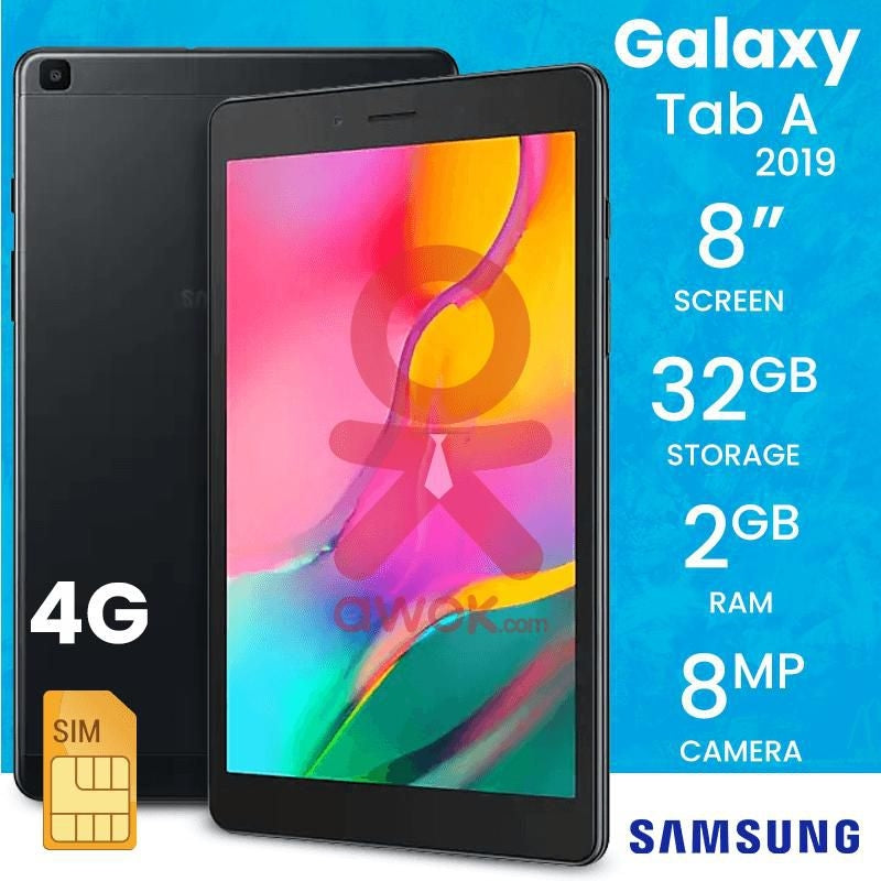 Samsung Galaxy Tab A 8" 4G LTE (Black)