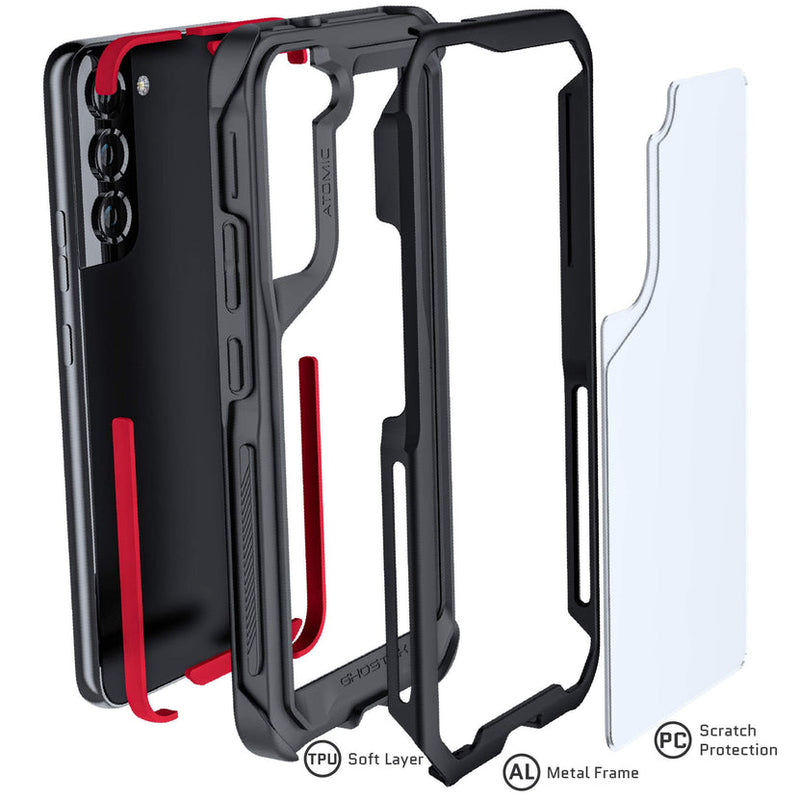 Ghostek Galaxy S22 Plus ATOMIC Slim Case (Black)