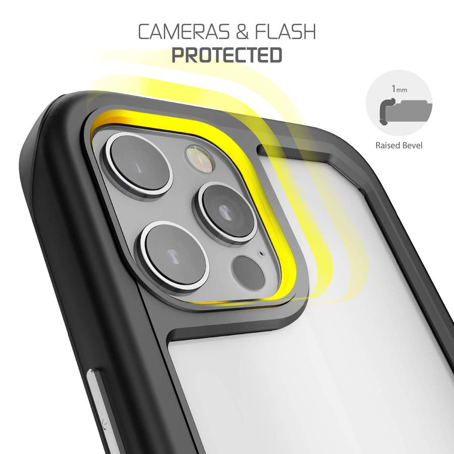Ghostek Atomic Slim 3 Case for iPhone 12 Pro Max (Black)