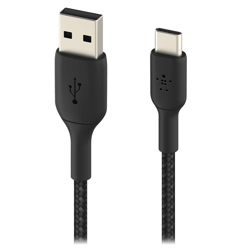Belkin Boost Up Charge USB A to USB C Braided Cable 3ft