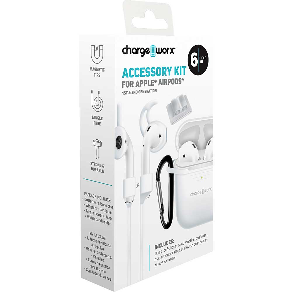 Chargeworx Accessory Kit For Apple AirPods
