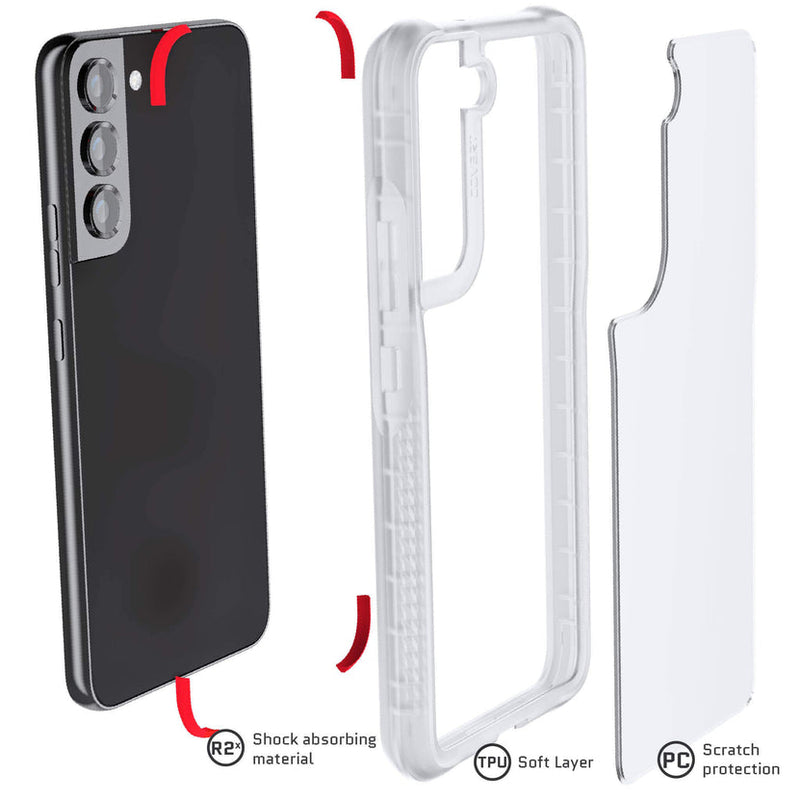 Ghostek Galaxy S22+ Covert Case (Clear)