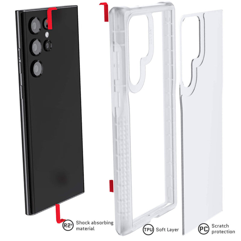 Ghostek Galaxy S22 Ultra Covert Case (Clear)