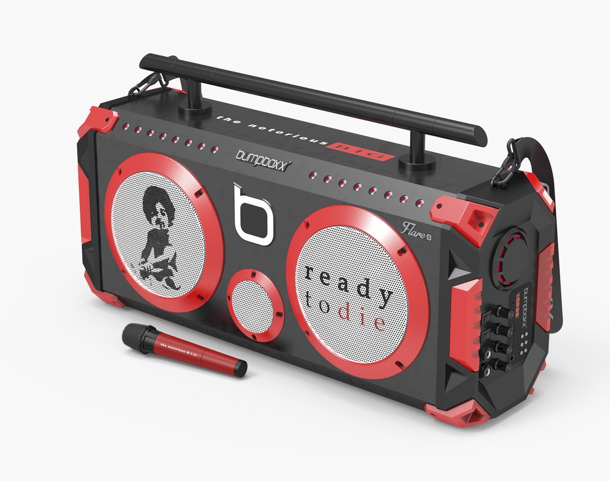 Bumpboxx Flare8 Bluetooth Boombox