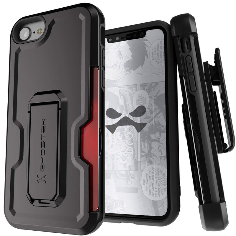 Ghostek iPhone SE - Iron Armor Series iPhone SE (2020) Case with Belt Clip