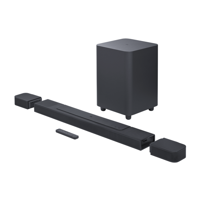 JBL Bar 1000 7.1.4 Channel Soundbar with Detachable Speakers, Multibeam, Dolby Atmos and DTS:X
