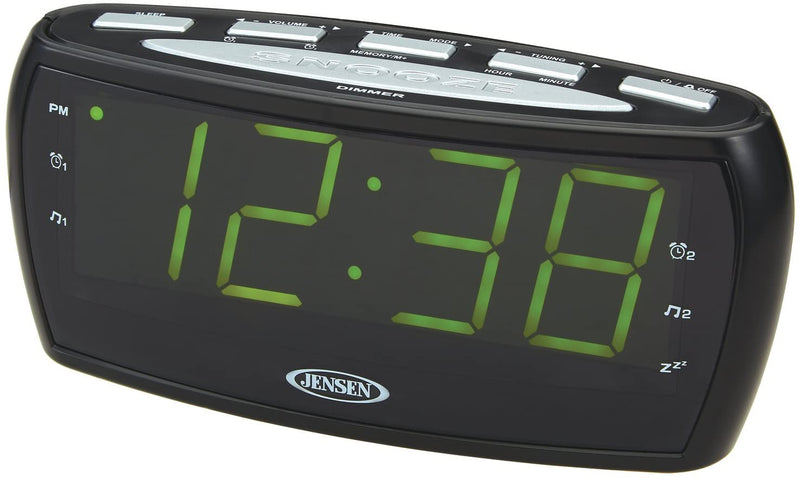 Jensen AM/FM alarm clock radio