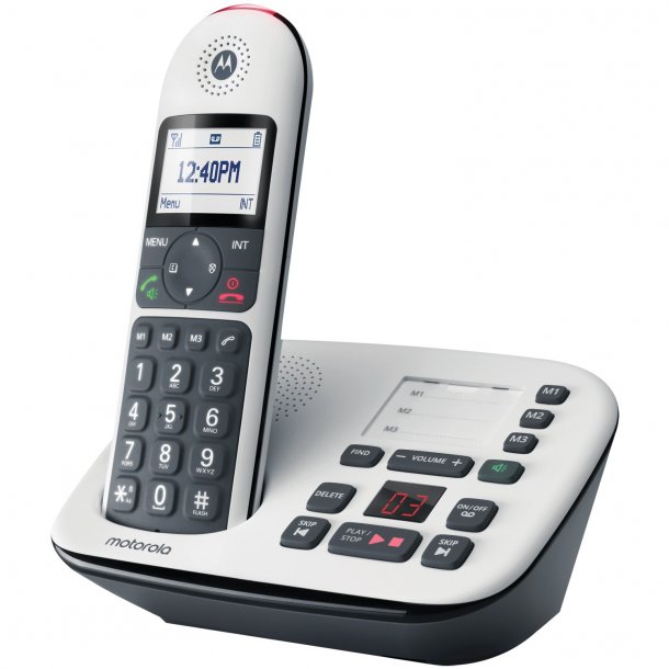 Motorola CD5 Series Digital Cordless Telephone with Answering Machine