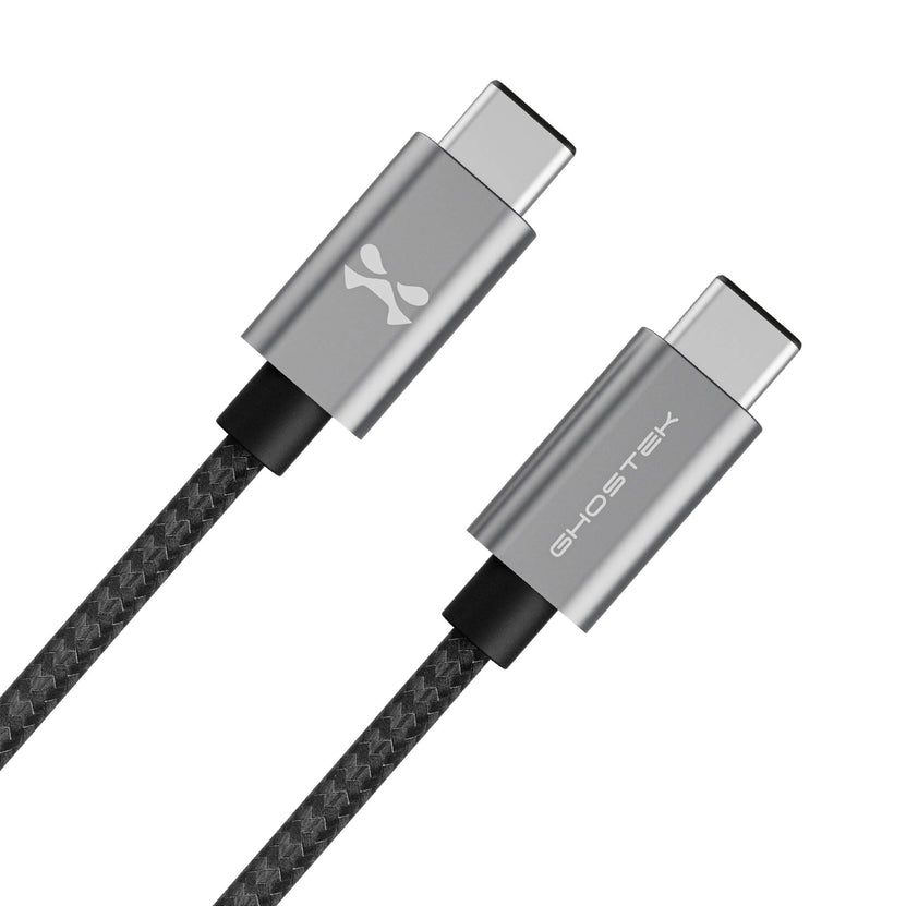 Ghostek NRGline USB-C to USB-C Cable 6ft (Black)