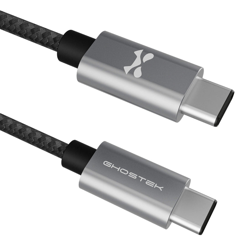 Ghostek NRGline USB-C to USB-C Cable 3ft (Black)