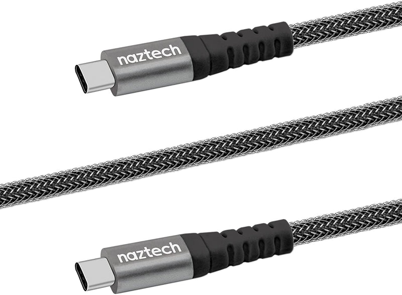 Naztech 4ft USB-C to USB-C Cable (Gray)