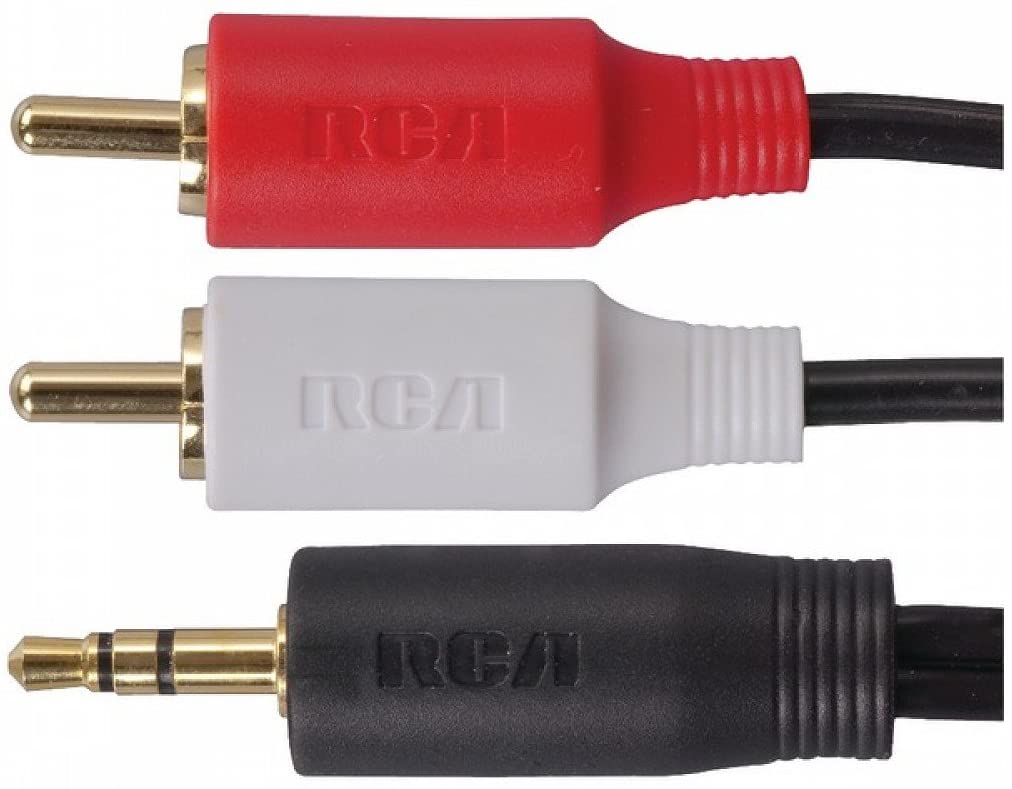 RCA Audio 3.5mm MP3 Adapter Cable (3ft)