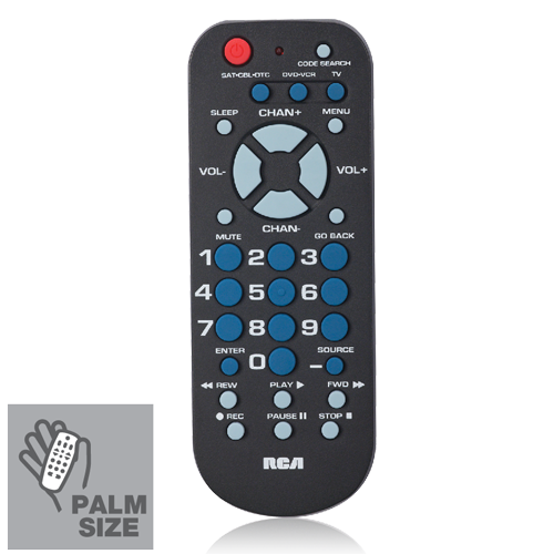 RCA RCR503BR Platinum Pro 3-Device Universal Remote