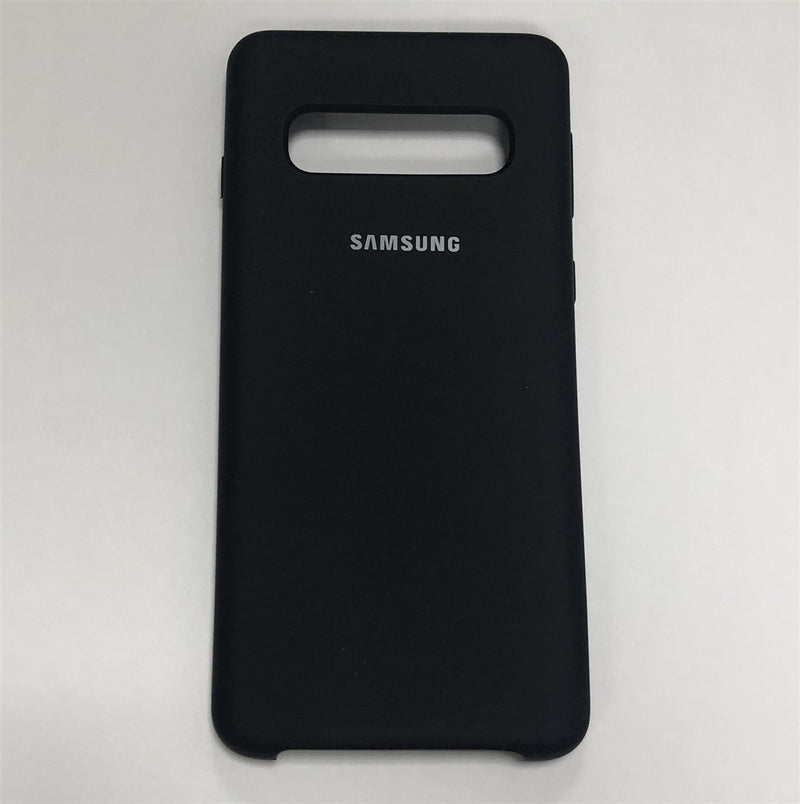 Samsung Silicone Cover for Galaxy S10 (Black)