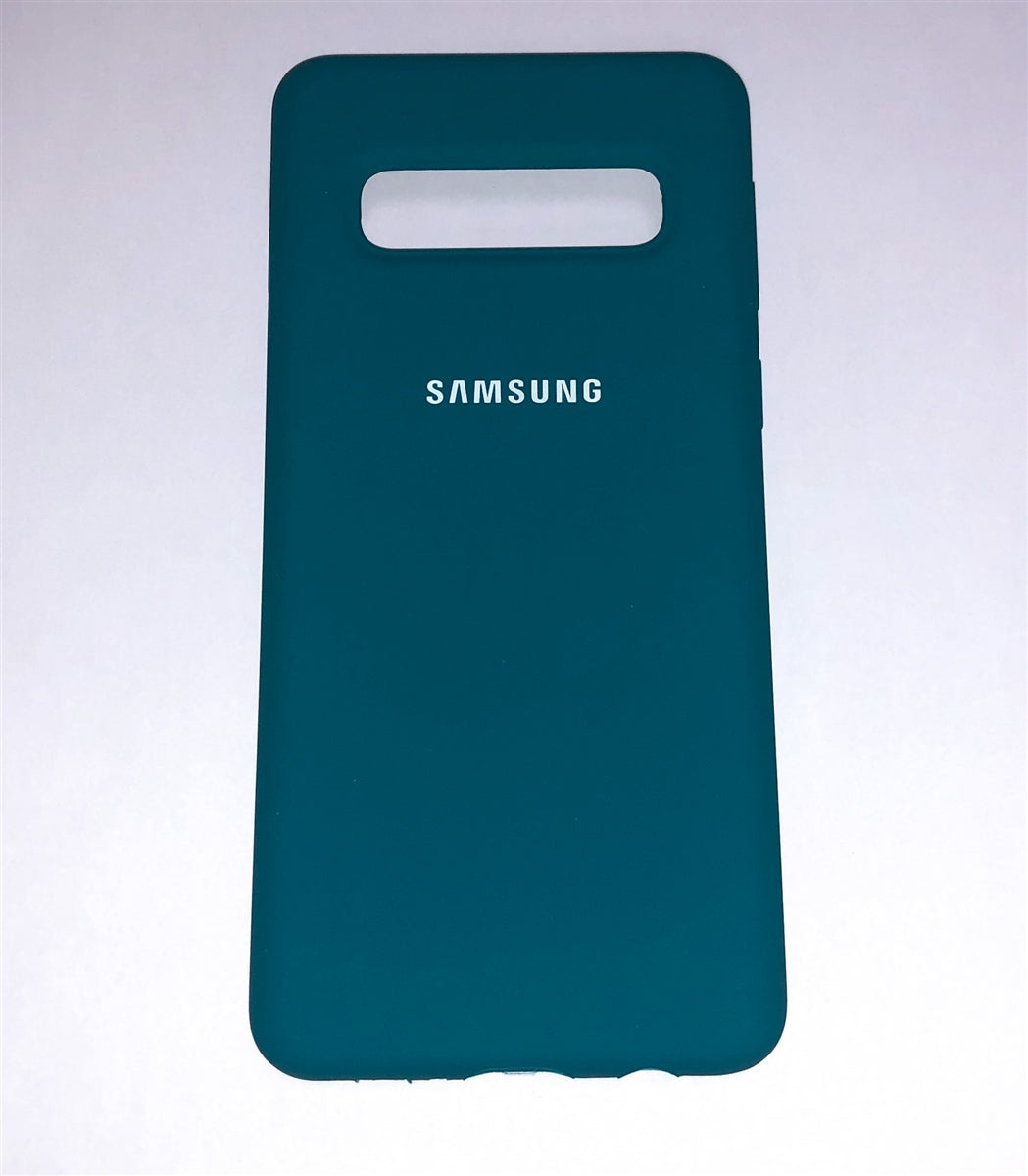 Samsung Silicone Cover for Galaxy S10 (Blue)