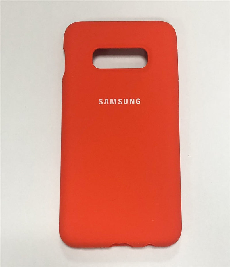 Samsung Silicone Cover for Galaxy S10e (Orange)