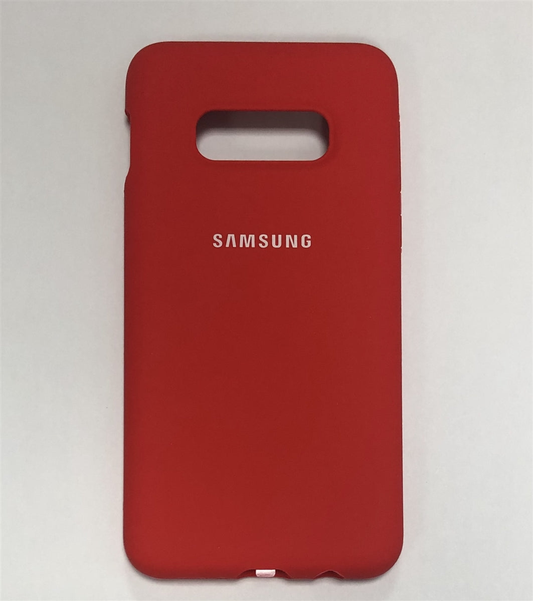 Samsung Silicone Cover for Galaxy S10e (Red)