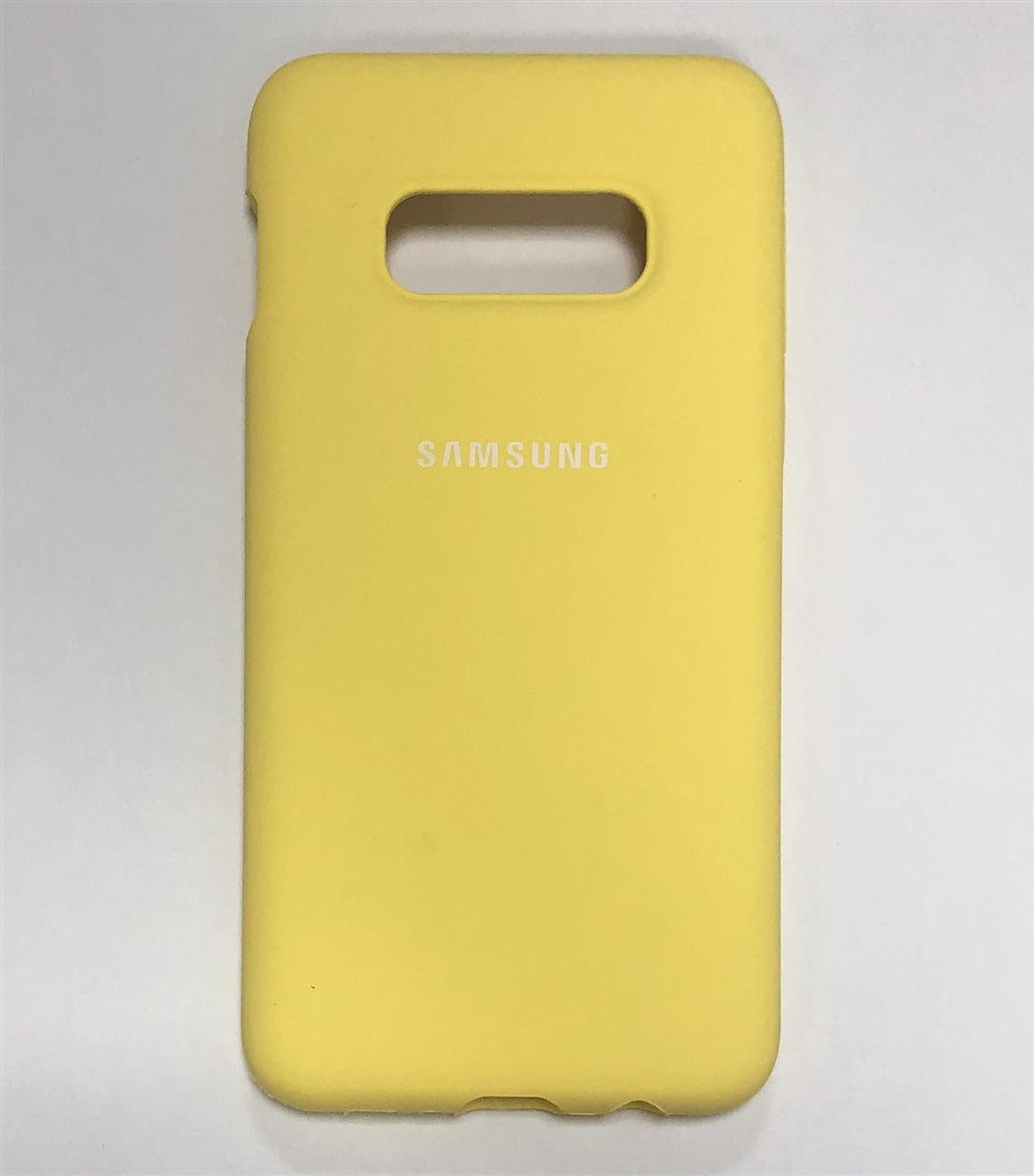 Samsung Silicone Cover for Galaxy S10e (Yellow)