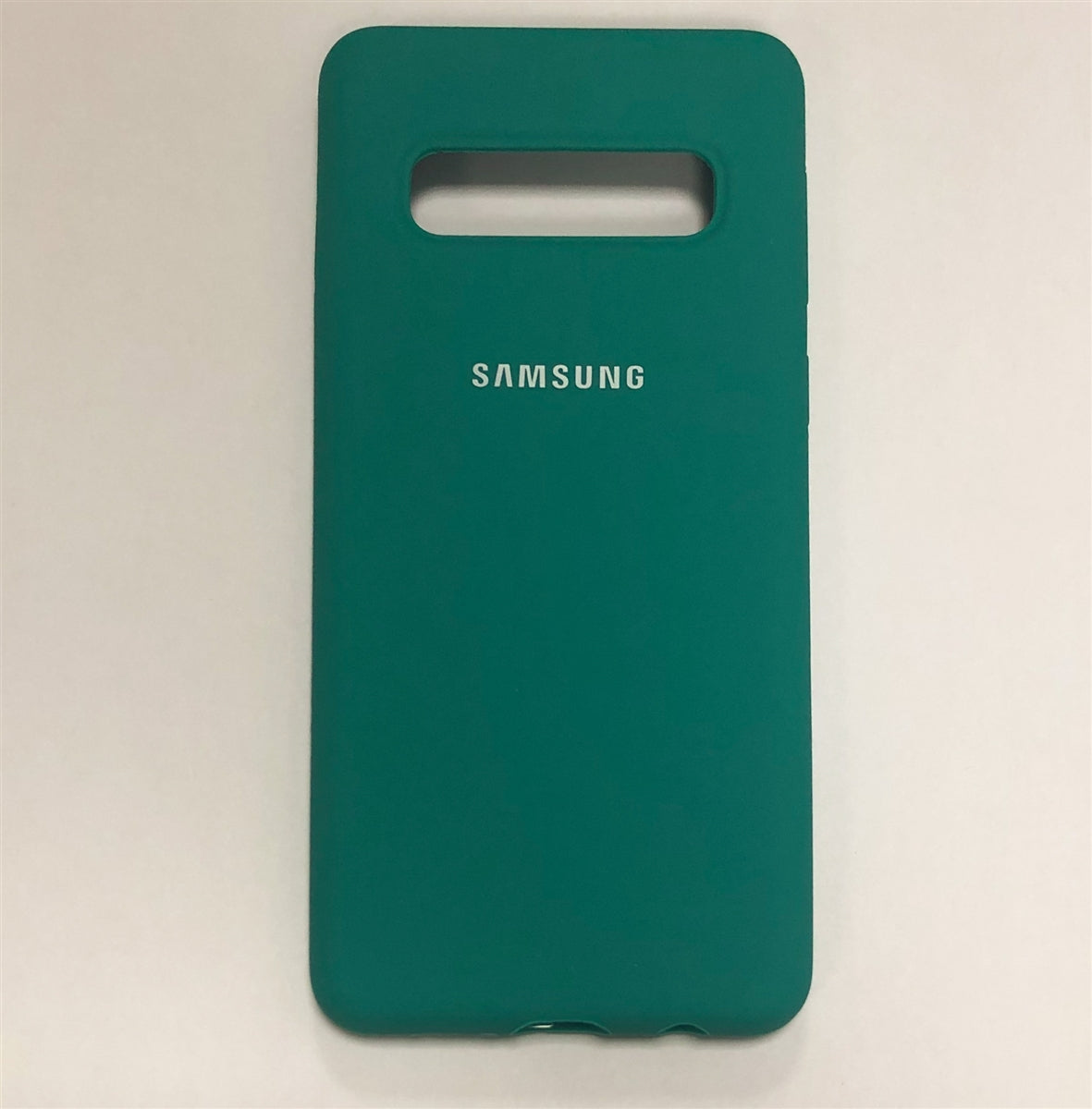 Samsung Silicone Cover for Galaxy S10 (Green)