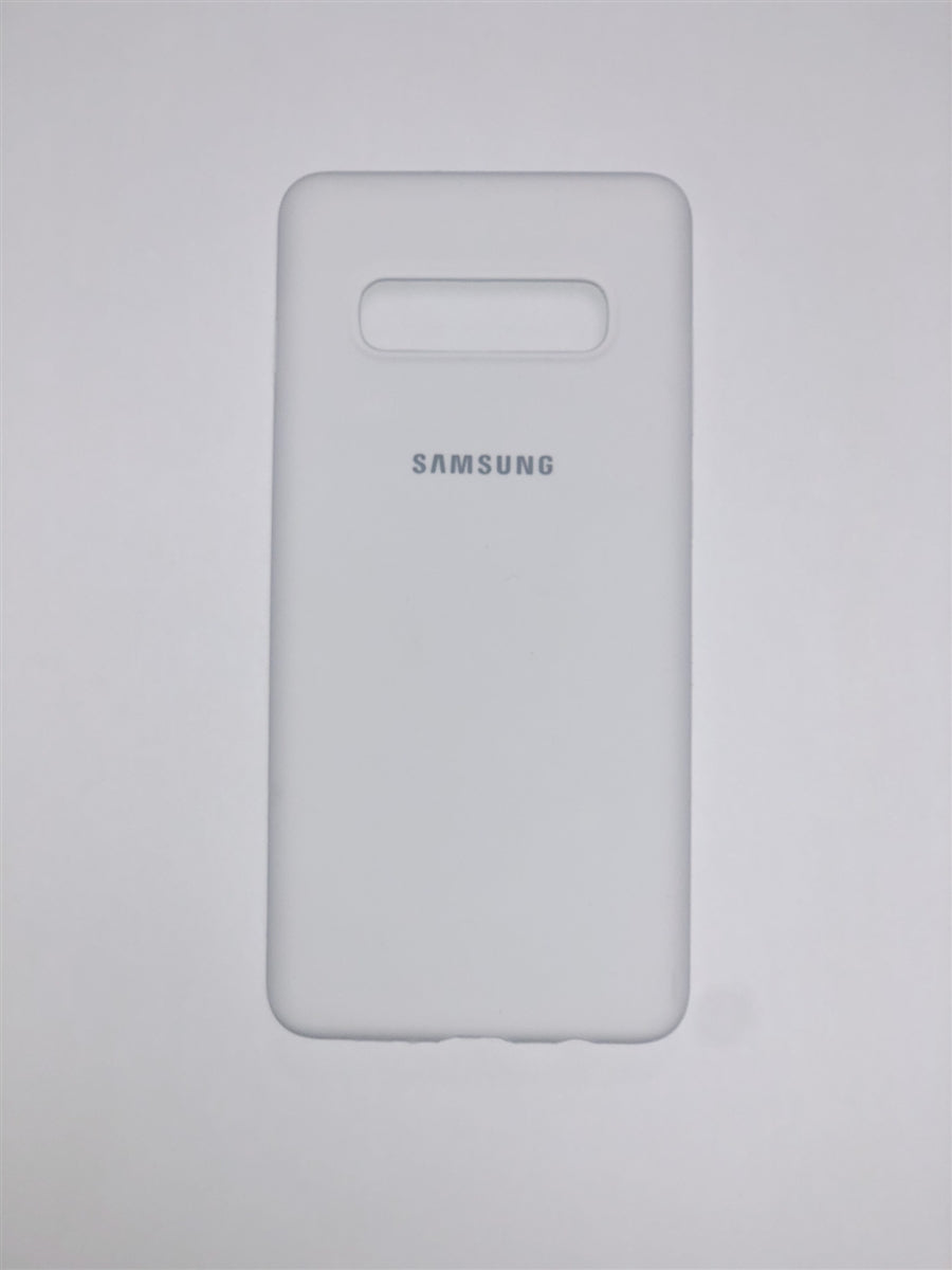 Samsung Silicone Case for Galaxy S10+ (White)