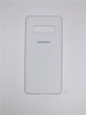 Samsung Silicone Cover for Galaxy S10 (White)