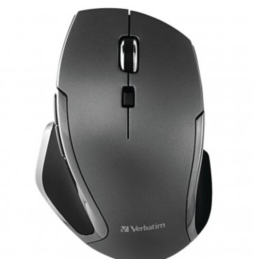 Verbatim Wireless Notebook 6-Button Deluxe Blue LED Mouse