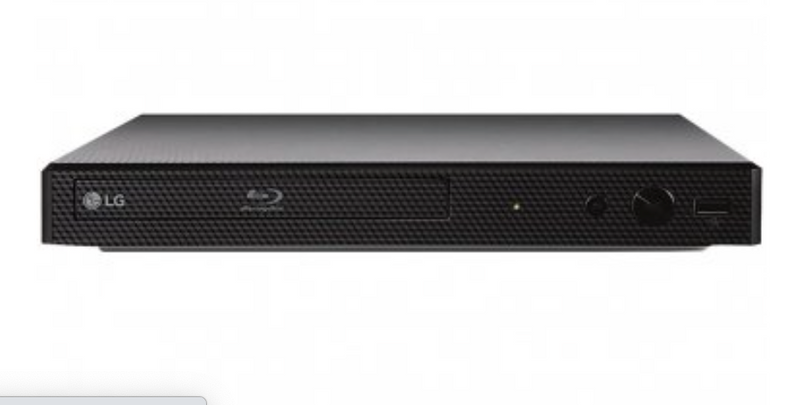 LG Blu-ray™ Player with Streaming Services and Built-in Wi-Fi®
