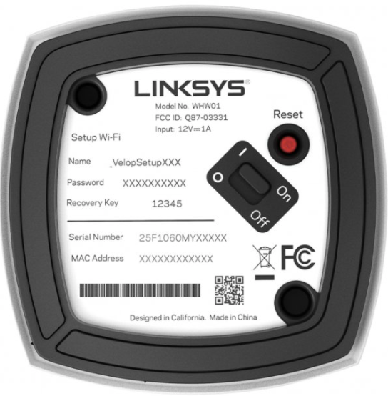 Linksys Velop® Wireless AC-1300 Intelligent Mesh™ Wi-Fi® System (3 pk)