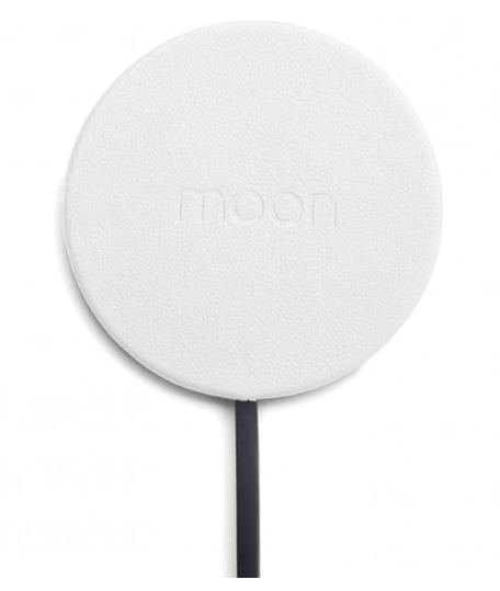 Moon Qi-Enabled Wireless Charging Pad with QC 3.0 Wall Charger (Fabric)