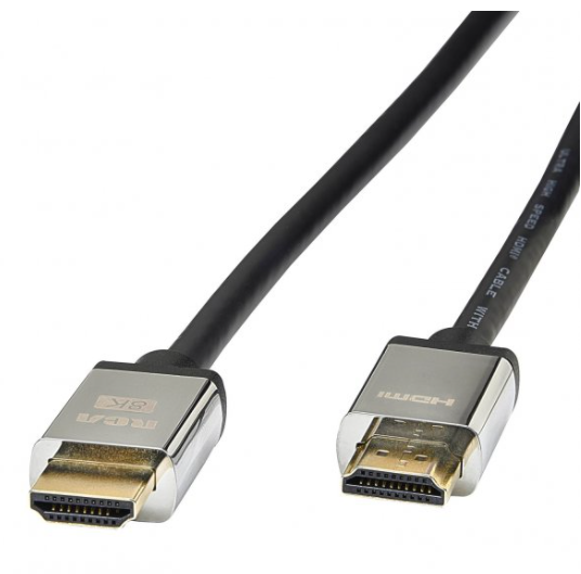 RCA Ultra-Thin Ultra-High-Speed 8K HDMI® Cable (4 Feet)
