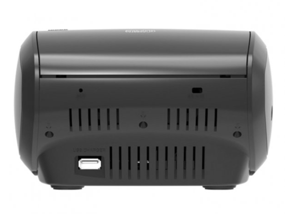 Sylvania USB-Charging CD Dual Alarm Clock Radio