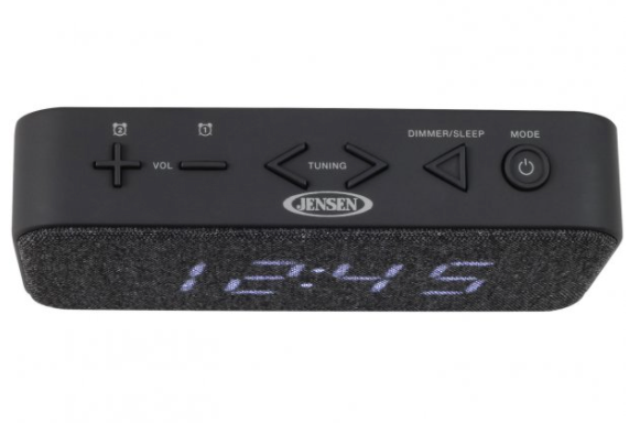 Jensen FM Digital Dual Alarm Clock Radio