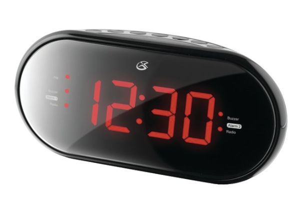 GPX Dual Alarm Clock Radio