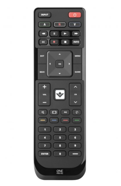 ONE FOR ALL Replacement Remote for Vizio TVs