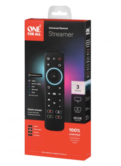 ONE FOR ALL Universal Streamer Remote