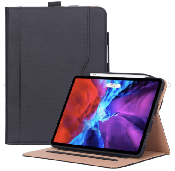 ProCase Leather Folio Case for iPad Pro 12.9 4th/3rd Generation 2018