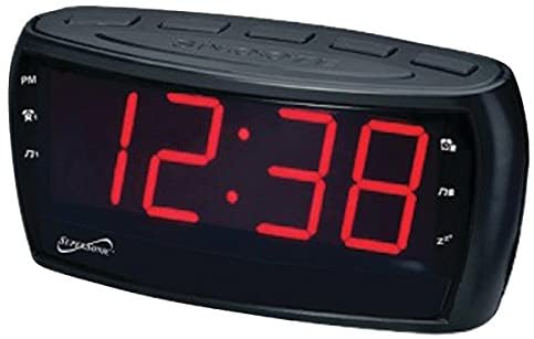 Supersonic alarm clock radio