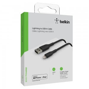 Belkin Boost Up Charge 3ft USB-A to Lightning Cable
