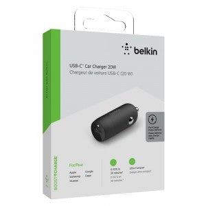 Belkin Boost Charge 20w USB-C Car Charger