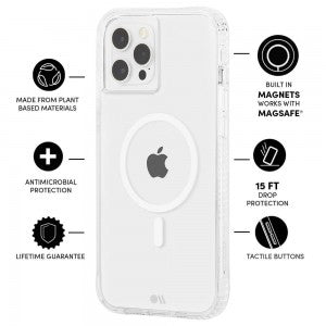Case Mate Tough MagSafe Case for iPhone 13 Pro (Clear)