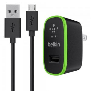 Belkin Boost Charge 2.4a Wall Charger with Micro USB Cable
