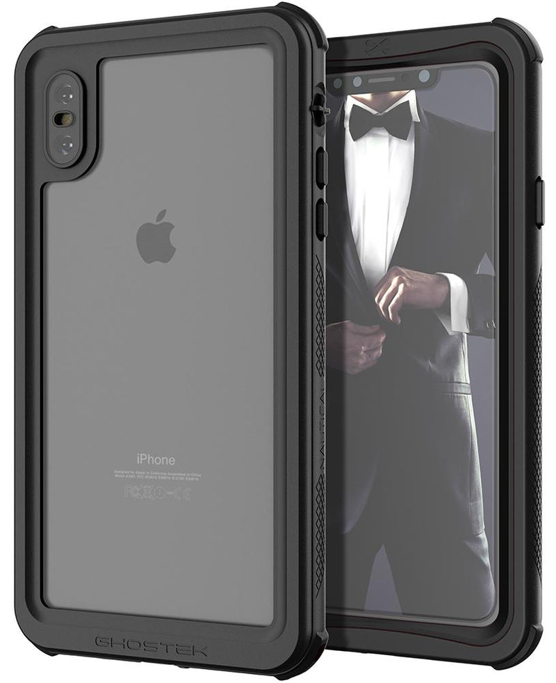 Ghostek nautical 2 waterproof case for iPhone XS max black  Edit alt text