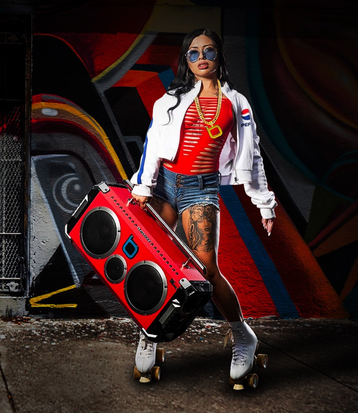 Bumpboxx Flare6 Bluetooth Boombox